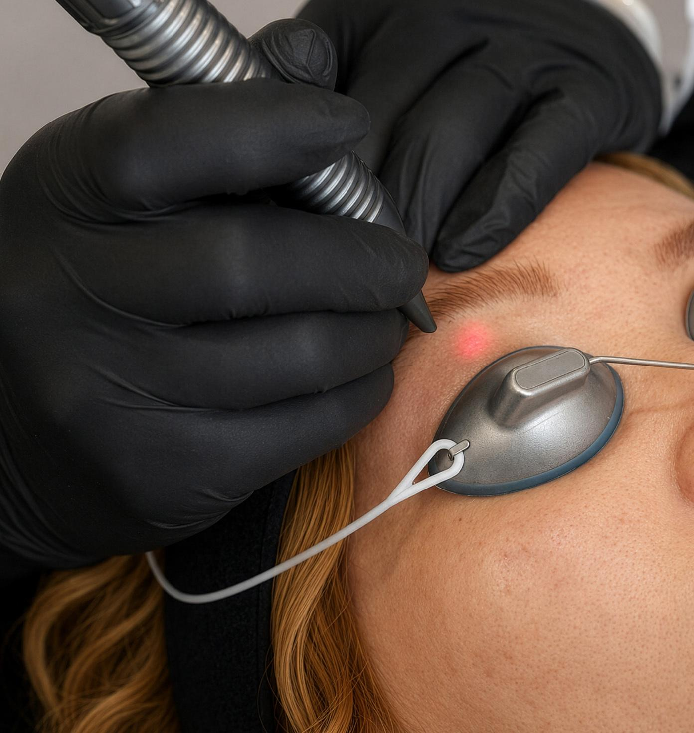 Laserbehandling rundt øyet hos Sola Laserklinikk